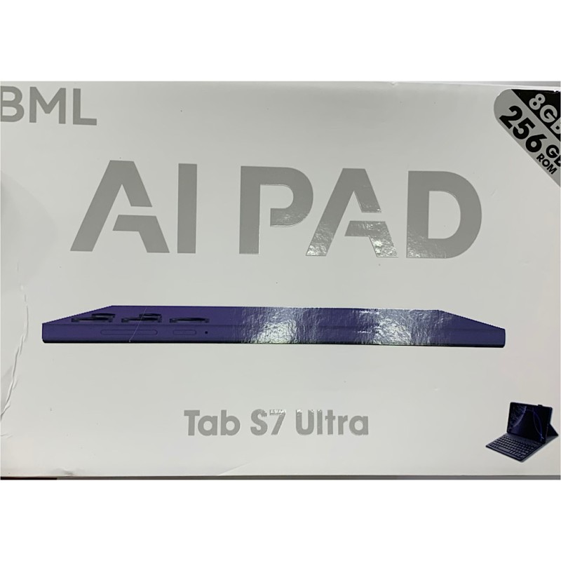 تبلت برند BML مدل Tab S7 Ultra رم ۸گیگابایت حافظه داخلی ۲۵۶ گیگابایت صفحه نمایش ۷ اینچ