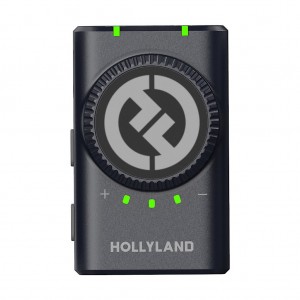 میکروفون بی‌سیم هالی‌لند پک کمبو مدل Hollyland LARK M2 DUO Combo | رنگ مشکی