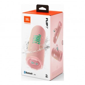اسپیکر بلوتوثی جی بی ال مدل JBL Flip 7 | رنگ صورتی