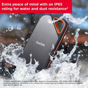 حافظه SSD اکسترنال سن دیسک مدل SanDisk Extreme Pro Portable SSD E81-۱ ترابایت
