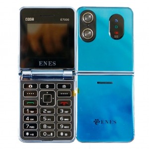 گوشی تاشو ENES مدل E7000 دارای کد رجیستری ۴سیمکارت همزمان