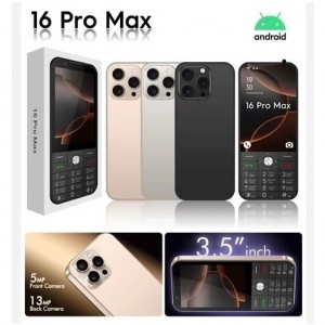 گوشی Uniwa مدل طرح آیفون 16 پرومکس | دکمه ای (صفحه لمسی)