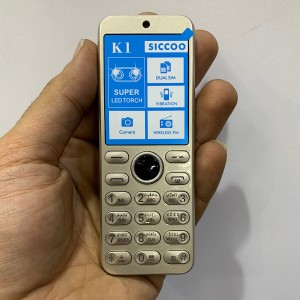 گوشی موبایل سیکو مدل K1 دو سیم کارت SICCOO گارانتی شرکتی