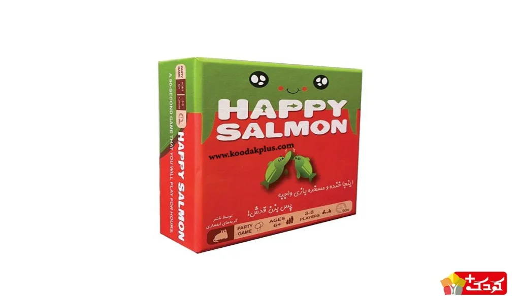 بازی فکری هپی سالمون یکی از بهترین بازی‌های رومیزی برند میپل کینگ است.