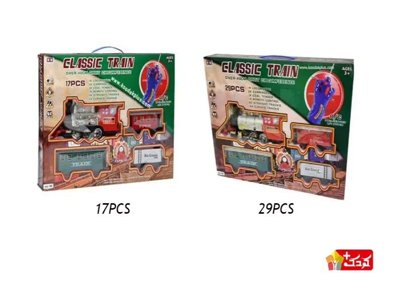 قطار ریلی و کنترلی اسباب بازی مدل 190