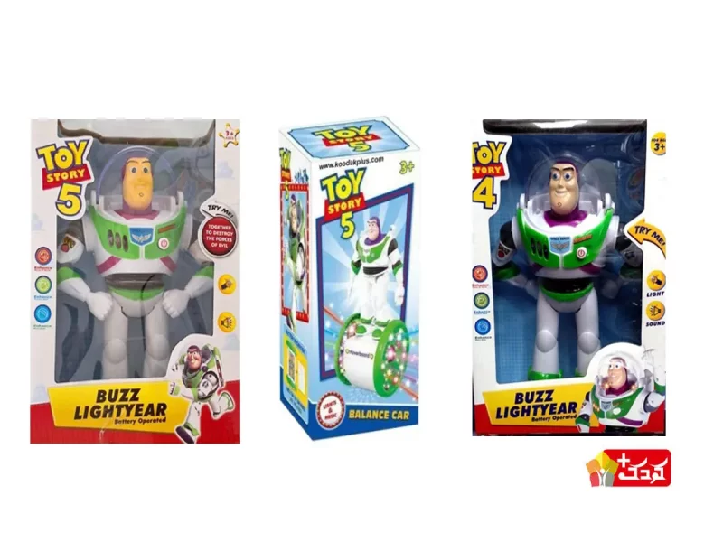 ربات های بازلایتر سری 4 و 5 داستان اسباب بازی ها(دارای بال های باز شونده)