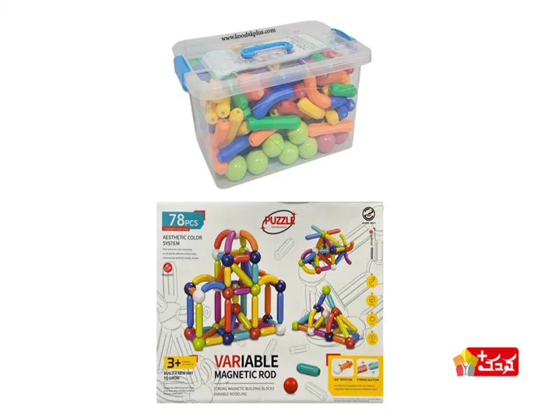 بازی ساختنی پلی مگنت