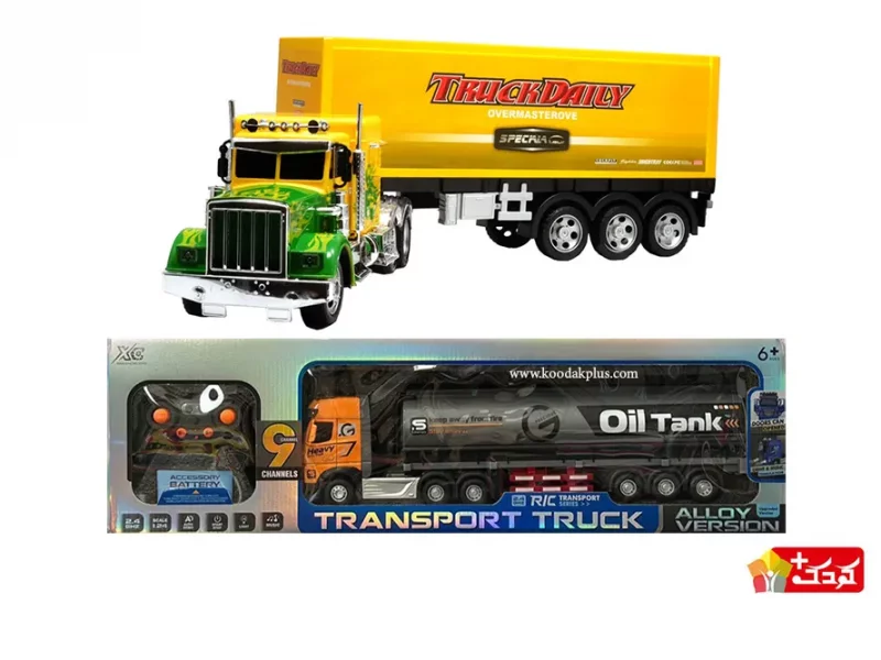 تریلی اسباب بازی کنترلی شارژی مدل 747-666