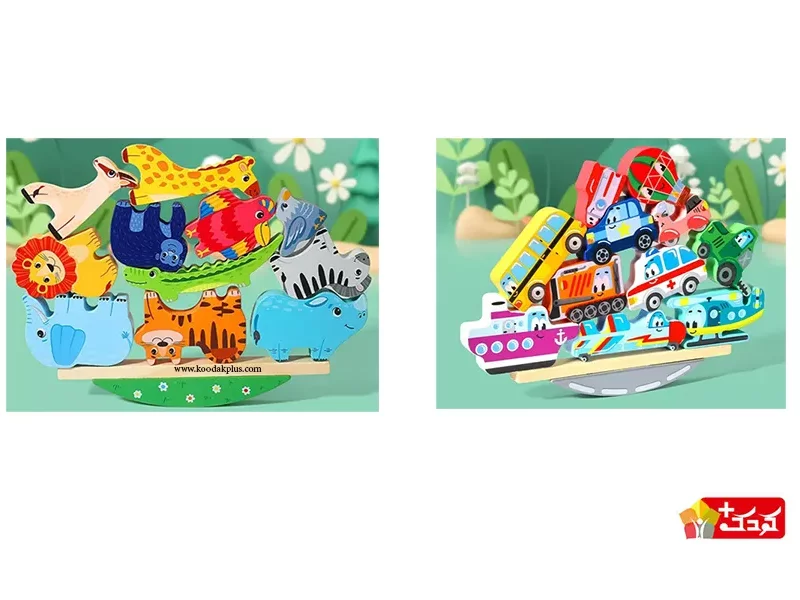 بازی فکری تعادلی چوبی