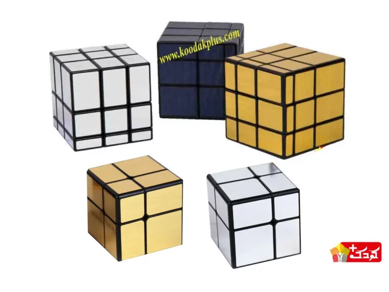 روبیک 3×3 آینه ای حجمی برند کای وای زمینه مشکی  QiYi Mirror 3×3×3