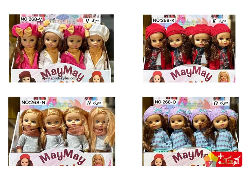 عروسک موزیکال مای مای قد 35 سانتی طرح ایستاده مدل 268 (8 مدل)