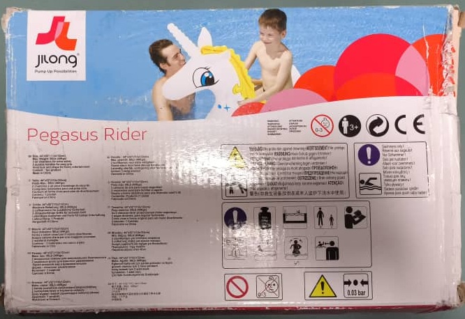 شناور بادی روی آبی طرح پونی(اسب تک شاخ)