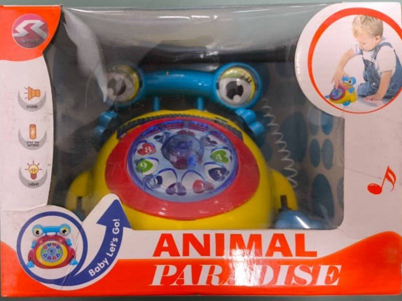 تلفن اسباب بازی باتری خور animal paradise