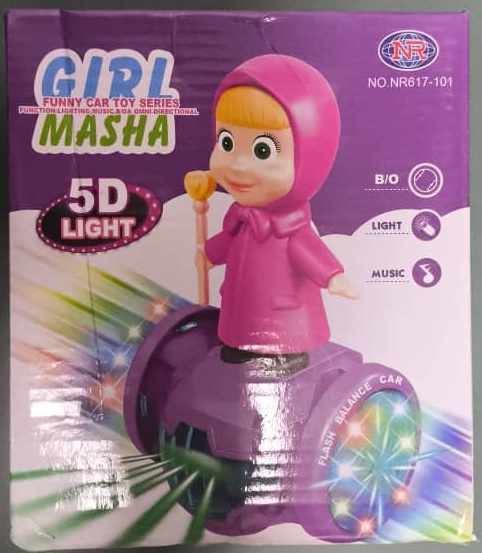 عروسک اسکیت سوار دخترانه  ماشا