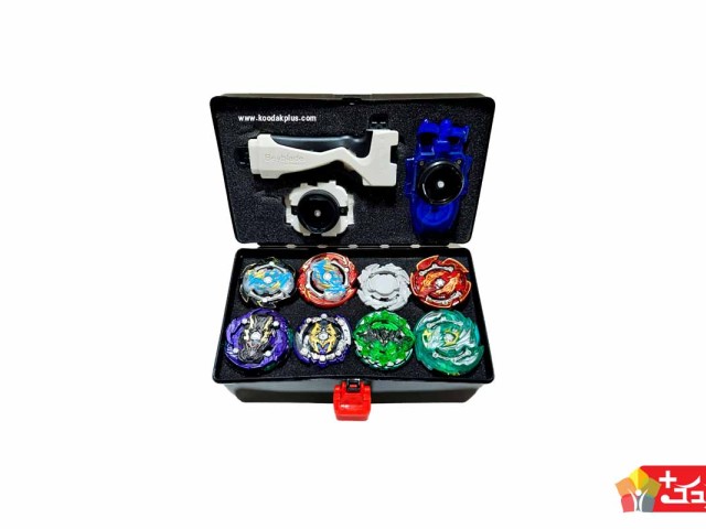 چمدان لوکس ۱۰ عددی فرفره های انفجاری اسباب بازی ترکیبی