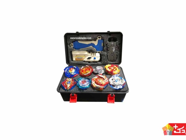 چمدان لوکس فرفره های انفجاری اسباب بازی ۸ عددی کد B556