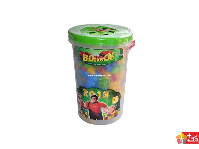 اسباب بازی ساختنی بلوک تویز سری خانه سازی مدل 2013