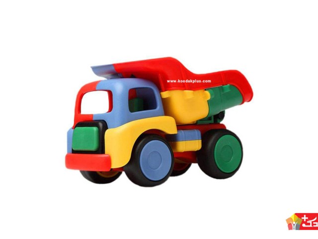 اسباب بازی ساختنی کامیون شرکت آی توی سری دوبی