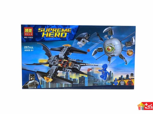 لگو بتمن و جت جنگی اسباب بازی مدل BELA-11023