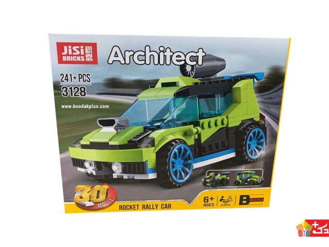لگو ماشین رالی 30 مدلی اسباب بازی مدل JISI-3128