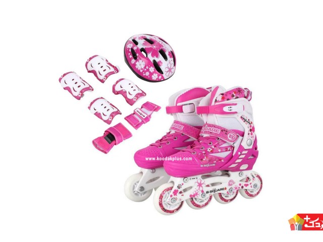 اسکیت کفشی دخترانه بی اسکوار مدل B2-T096
