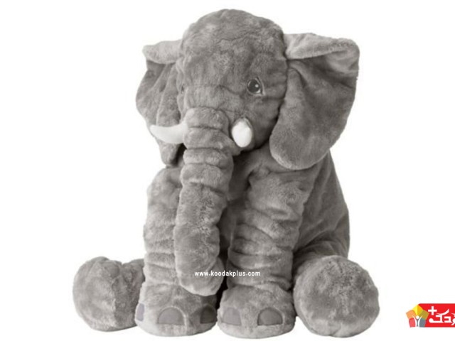 عروسک طرح فیل بالشتی مدل Mommy elephant کد 106 elephant