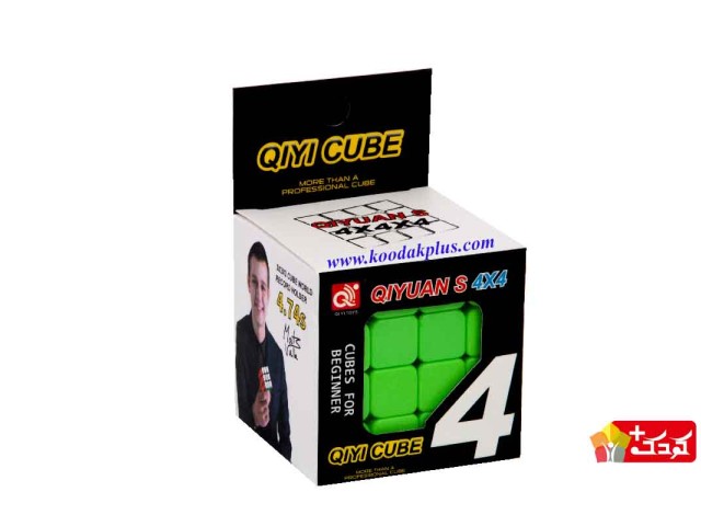 روبیک 4×4 کای یوان استیکرلس QiYi Yuan 4×4×4