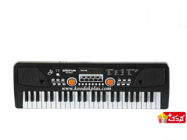 ارگ اسباب بازی آموزشی بیگفان 49 کلید همراه با MP3 پلیر مدل keyboard bigfan bf-530C3