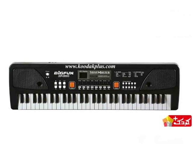 ارگ اسباب بازی آموزشی بیگفان 61 کلید همراه با MP3 پلیر مدل keyboard bigfan bf-630C3