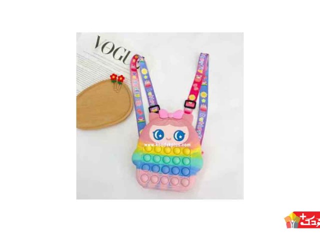 پاپیت مدل کیف دوشی طرح دخترانه مدل BA-613