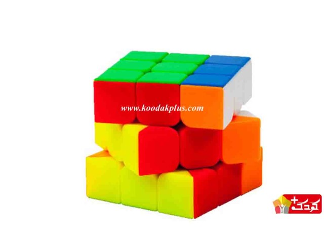روبیک 3×3 برند وای جی مجیک استیکرلس yj majic cube 3×3×3