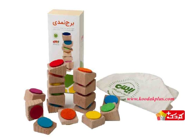 برج نمدی چوبی 16 قطعه