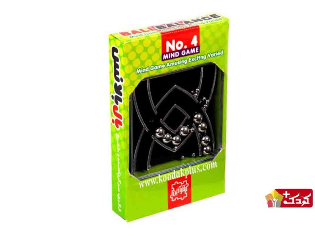 بازی بال بالانس سبز رنگ فکر آذین