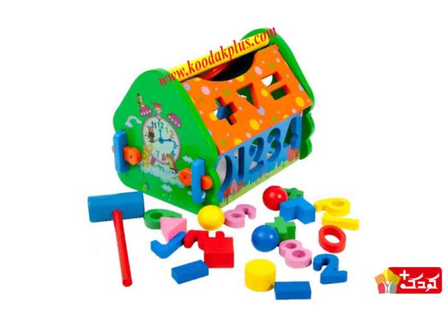 کلبه هوش جایگذاری اشکال و اعداد disassembly wisdom house