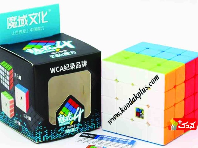 روبیک 4×4 مویو میلانگ استیکرلس MoYo Meilong cube 4×4×4