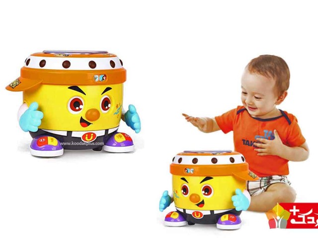 اسباب بازی طبل بچه گانه هولی تویز مدل 6107