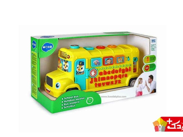 اتوبوس مدرسه هولی تویز (آموزشی+موزیکال) مدل 3126