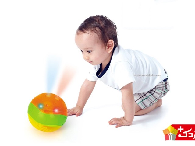 توپ نورانی و موزیکال هولی تویز 977