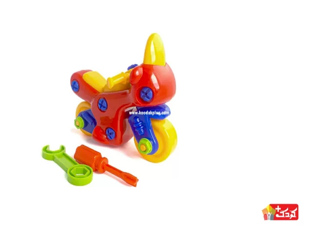 موتور سیکلت ساختنی تکتاز بسته بندی توری