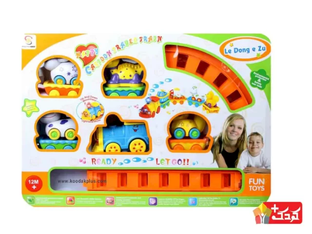 قطار ریلی 5 واگن شنگ چوان(اصلی خارجی) مدل (1104-1105) Animal train