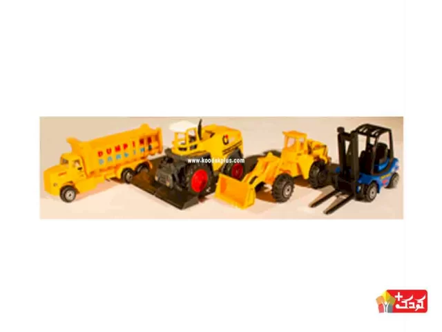 ست 4 تایی ماکت فلزی مدل construction