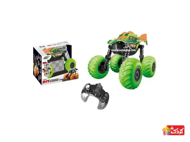 ماشین آفرود چرخ بادی كنترلی و شارژی طرح كوسه مدل F6