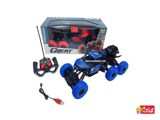 ماشين آفرود 6 چرخ دودزا مدل 123-955