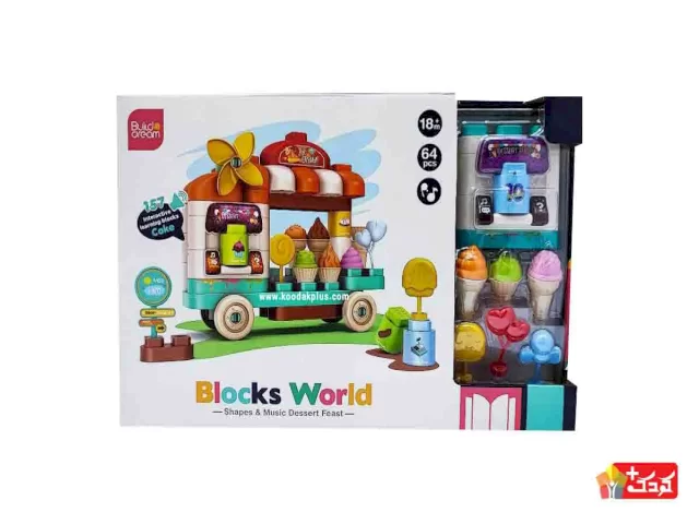 لگو طرح ماشین بستنی ساز مدل BUILD DREAM-4549