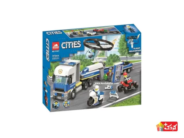 لگو تریلی پلیس مدل 11531