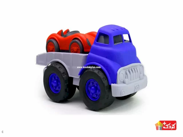 اسباب بازی کامیون کفی و ماشین مسابقه نیکو تویز