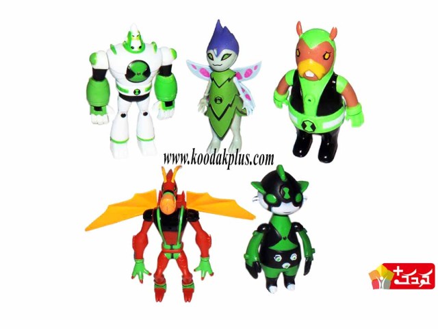 فیگور موجودات بن تن 5 عددی مدل 0854A-02