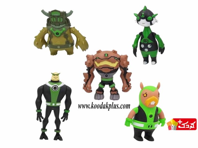 فیگور موجودات بن تن 5 عددی مدل 0854A-10