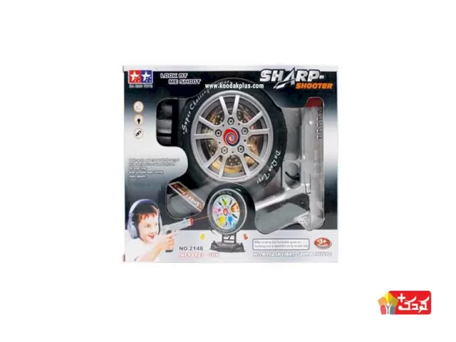 تفنگ و سیبل باطری خور و موزيكال مدل 2148