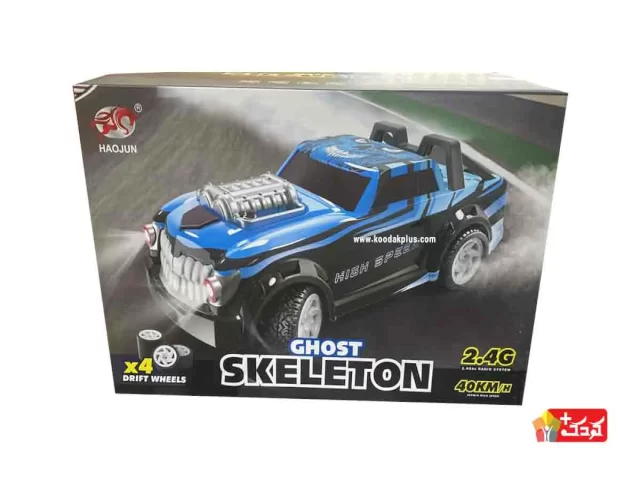 ماشین مسابقه ای کنترلی 40 کیلومتر مدل GHOST SKELETON